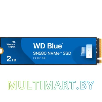SSD диск WD Blue SN580 2TB WDS200T3B0E